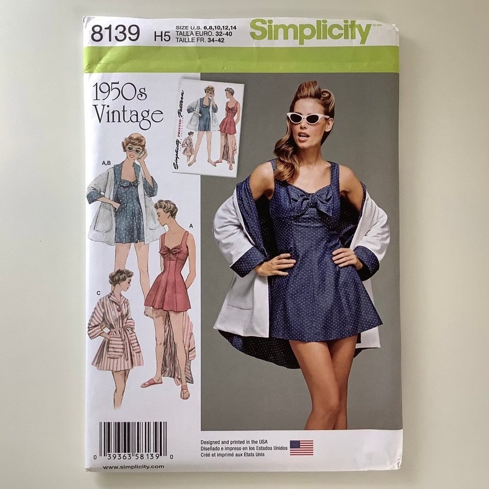 Simplicity Sewing Pattern 8139